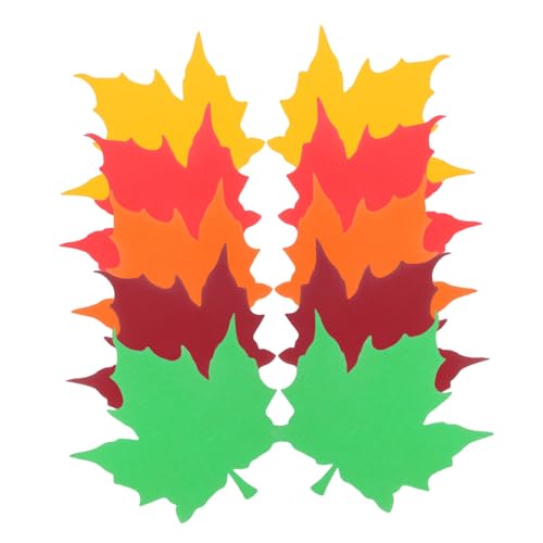 DOITOOL 50 Stück Ahornblätter Ausschnitt papierbasteln Herbstblatt Dekoration Karten mit Herbstblattmotiv Blätter Ausschnitte Papier Ausschnitte aus Ahornblatt-Klassenzimmern DOITOOL 50 Stück Ahornblätter Ausschnitt papierbasteln Herbstblatt Dekoration Karten mit Herbstblattmotiv Blätter Ausschnitte Papier Ausschnitte aus Ahornblatt-Klassenzimmern von DOITOOL