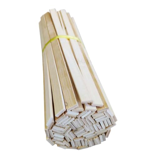 DOITOOL 50 Stück Bambus Sticks für Bastelarbeiten DIY Material für Architekturmodelle und Kunstprojekte Vielseitige und Sichere Rohstoffe DOITOOL 50 Stück Bambus Sticks für Bastelarbeiten DIY Material für Architekturmodelle und Kunstprojekte Vielseitige und Sichere Rohstoffe von DOITOOL