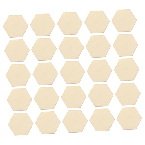 DOITOOL 50 Stück Buchenholz Sechseckige Holzstücke DIY Handwerksornamente zur Dekoration für Hochzeiten Geburtstage und Weihnachten Bastelprojekte DOITOOL 50 Stück Buchenholz Sechseckige Holzstücke DIY Handwerksornamente zur Dekoration für Hochzeiten Geburtstage und Weihnachten Bastelprojekte von DOITOOL