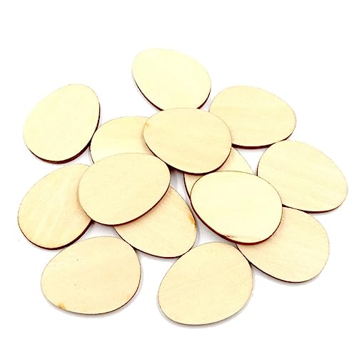 DOITOOL 50 Stück Dekorative Holzspäne Dekoration Unvollendet Herstellung Eier Basteln Unbemalt Party Rustikal Ornament Klein Runden Szene Machen Handwerk Wald Hölzern Khaki DOITOOL 50 Stück Dekorative Holzspäne Dekoration Unvollendet Herstellung Eier Basteln Unbemalt Party Rustikal Ornament Klein Runden Szene Machen Handwerk Wald Hölzern Khaki von DOITOOL