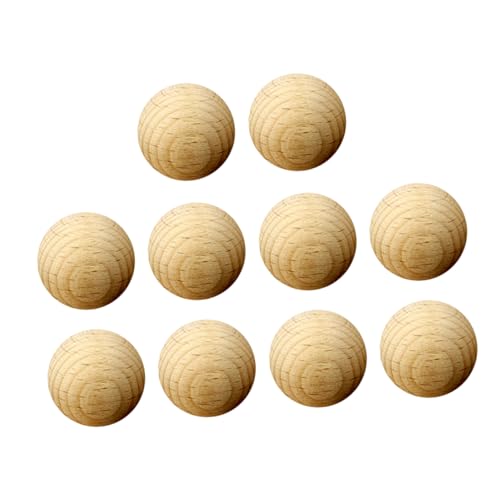 DOITOOL 50 Stück Diy Holzkugeln Hochwertigem Buchenholz Runde Holzperlen für Bastelprojekte Natürliche Unvollendete Kugeln für Heimwerkeranwendungen und Handwerksarbeiten DOITOOL 50 Stück Diy Holzkugeln Hochwertigem Buchenholz Runde Holzperlen für Bastelprojekte Natürliche Unvollendete Kugeln für Heimwerkeranwendungen und Handwerksarbeiten von DOITOOL
