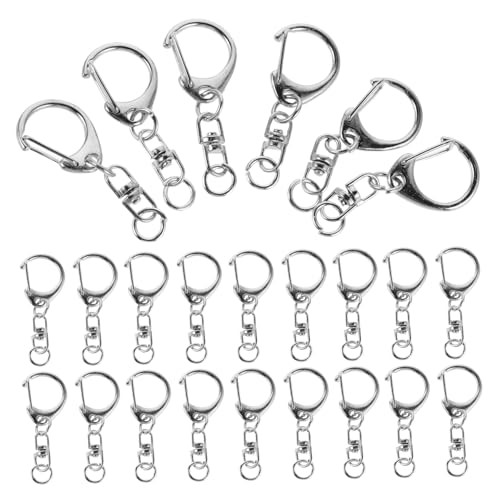 DOITOOL 50 Stück Drehbare Schnalle Drehverbinder Legierung Drehverschlüsse Metall Schlüsselringe Kleine D Ringe Schlüsselanhänger Ringe Kit Drehverschlüsse Karabinerhaken Kleine DOITOOL 50 Stück Drehbare Schnalle Drehverbinder Legierung Drehverschlüsse Metall Schlüsselringe Kleine D Ringe Schlüsselanhänger Ringe Kit Drehverschlüsse Karabinerhaken Kleine von DOITOOL