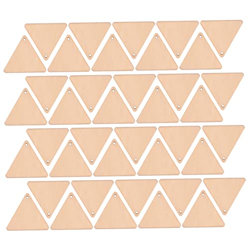 DOITOOL 50 Stück Dreieckige Holzanhänger Umweltfreundlich Lindenholz mit Loch Unbehandelte Holzscheiben für DIY Basteln Hochzeit Deko Weihnachtsornamente und Handwerksprojekte DOITOOL 50 Stück Dreieckige Holzanhänger Umweltfreundlich Lindenholz mit Loch Unbehandelte Holzscheiben für DIY Basteln Hochzeit Deko Weihnachtsornamente und Handwerksprojekte von DOITOOL