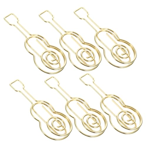 DOITOOL 50 Stück Geformte Büroklammer Violine Büro Büroklammern Jumbo Hochzeit Büroklammern Clip Dekorative Papierklammern Büroklammern Süß Süße Büroklammern Golden Metall DOITOOL 50 Stück Geformte Büroklammer Violine Büro Büroklammern Jumbo Hochzeit Büroklammern Clip Dekorative Papierklammern Büroklammern Süß Süße Büroklammern Golden Metall von DOITOOL