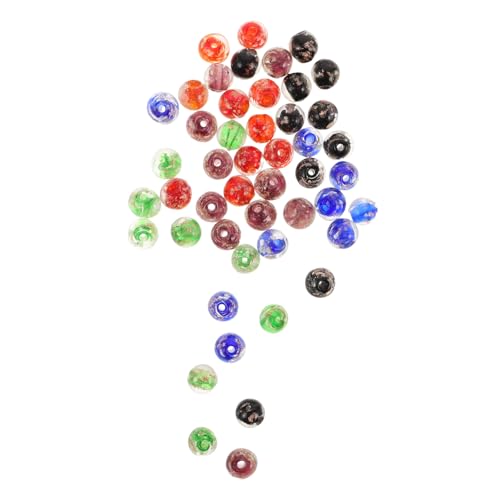 DOITOOL 50 Stück Glasperlen Leuchtende Runde Spacer Perlen mit Nachleuchteffekt Bunte Lose Glasperlen für Schmuckherstellung Diy Armbänder Halsketten und Ohrringe DOITOOL 50 Stück Glasperlen Leuchtende Runde Spacer Perlen mit Nachleuchteffekt Bunte Lose Glasperlen für Schmuckherstellung Diy Armbänder Halsketten und Ohrringe von DOITOOL
