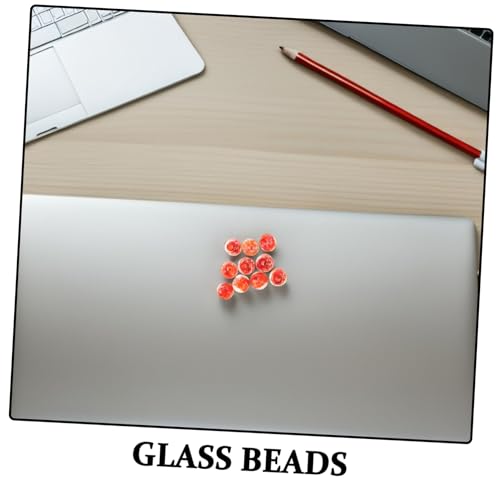 DOITOOL 50 Stück Glasperlen mit Leuchteffekt Spacer für Diy Schmuckherstellung Handgemachte Armband und Halskettenperlen Vielseitige Glasperlen für Bastelarbeiten von DOITOOL