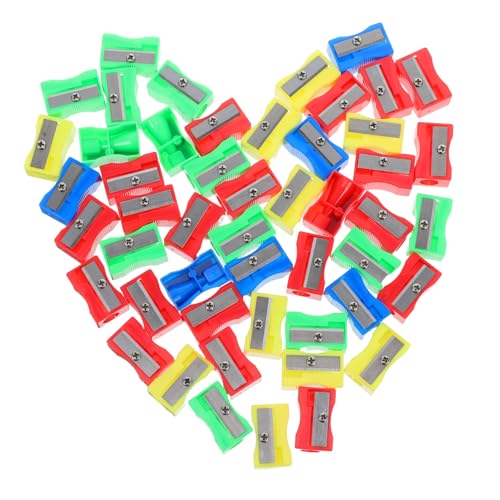 DOITOOL 50 Stück Hand Bleistiftspitzer Tragbare Manuelle Anspitzer für Künstler Kompakte und Wiederverwendbare Bleistiftspitzer Zweifach Loch Bürozubehör für Schüler und Erwachsene DOITOOL 50 Stück Hand Bleistiftspitzer Tragbare Manuelle Anspitzer für Künstler Kompakte und Wiederverwendbare Bleistiftspitzer Zweifach Loch Bürozubehör für Schüler und Erwachsene von DOITOOL