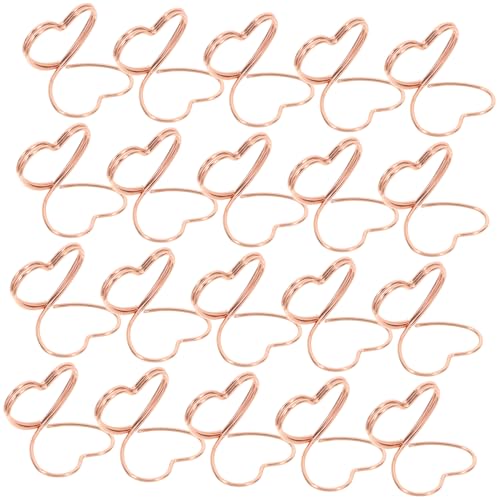 DOITOOL 50 Stück Herzförmiger Geldscheinhalter Tischständer Zum Ausstellen Kartenhalter Für Den Tisch Karteninhaber Bildclips Karte Steht Rose Kohlenstoffstahl DOITOOL 50 Stück Herzförmiger Geldscheinhalter Tischständer Zum Ausstellen Kartenhalter Für Den Tisch Karteninhaber Bildclips Karte Steht Rose Kohlenstoffstahl von DOITOOL