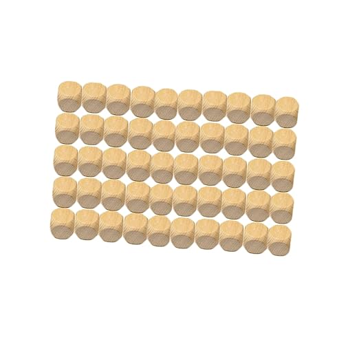 DOITOOL 50 Stück Hölzerne Leere große Puzzle Leerzeichen Leere quadratische Blöcke Leere Masse Gadgets rätselwürfell spielwürfel Handwerk Würfelrohling Bambus DOITOOL 50 Stück Hölzerne Leere große Puzzle Leerzeichen Leere quadratische Blöcke Leere Masse Gadgets rätselwürfell spielwürfel Handwerk Würfelrohling Bambus von DOITOOL