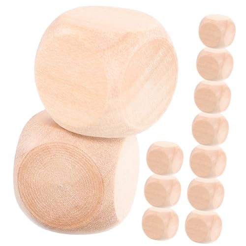 DOITOOL 50stück Holz Würfel Blanko Set Unbehandelte Holzklötze Für DIY Basteln Dekoration Und Puzzles Sechsseitige Holzblöcke Für Kreative Projekte DOITOOL 50stück Holz Würfel Blanko Set Unbehandelte Holzklötze Für DIY Basteln Dekoration Und Puzzles Sechsseitige Holzblöcke Für Kreative Projekte von DOITOOL