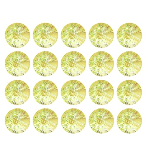 DOITOOL 50 Stück Knopfzubehör Gelbe Knöpfe Klarlackknöpfe DIY Bastelknöpfe Verschluss Mini zubehör Nähen von Knöpfen Zierknöpfe nähen Kristallknöpfe Knopfdekore Yellow DOITOOL 50 Stück Knopfzubehör Gelbe Knöpfe Klarlackknöpfe DIY Bastelknöpfe Verschluss Mini zubehör Nähen von Knöpfen Zierknöpfe nähen Kristallknöpfe Knopfdekore Yellow von DOITOOL