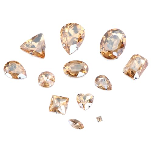 DOITOOL 50 Stück Kristall Claw Rhinestones Teardrop Strasssteine mit Silberner Flachbasis für Diy Kostümdekoration Gold Gemischte Formen DOITOOL 50 Stück Kristall Claw Rhinestones Teardrop Strasssteine mit Silberner Flachbasis für Diy Kostümdekoration Gold Gemischte Formen von DOITOOL