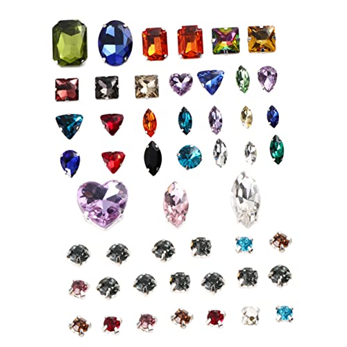 DOITOOL 50 Stück Kristallklauen Zum Nähen Flache Kristalle Zubehör Strass Applikationen Edelstein Strasssteine Für Kleidung DIY Tropfenperlen Strass Mieder Applikation Nagel DOITOOL 50 Stück Kristallklauen Zum Nähen Flache Kristalle Zubehör Strass Applikationen Edelstein Strasssteine Für Kleidung DIY Tropfenperlen Strass Mieder Applikation Nagel von DOITOOL