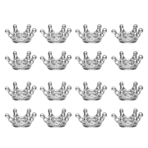 DOITOOL 50 Stück Kronen-Charms: Kronen-Abstandsperlen mit großem Loch für Armbänder – Schmuck-Halsketten-Bastelzubehör aus Zinklegierung – Vintage-Charm-Anhänger für DIY-Projekte DOITOOL 50 Stück Kronen-Charms: Kronen-Abstandsperlen mit großem Loch für Armbänder – Schmuck-Halsketten-Bastelzubehör aus Zinklegierung – Vintage-Charm-Anhänger für DIY-Projekte von DOITOOL