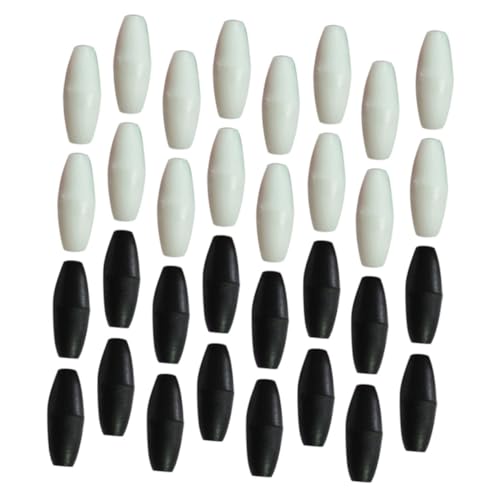 DOITOOL 50 Stück Leichte Kunststoff sicherheitsverschlüsse für Schmuck DIY Seilverbinder in Schwarz und Weiß Einfache Montage für Halsketten und Armbänder Praktisches Bastelzubehör DOITOOL 50 Stück Leichte Kunststoff sicherheitsverschlüsse für Schmuck DIY Seilverbinder in Schwarz und Weiß Einfache Montage für Halsketten und Armbänder Praktisches Bastelzubehör von DOITOOL