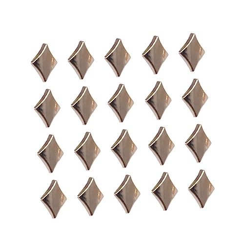 DOITOOL 50 Stück Metallknöpfe Tasten Nähwerkzeuge Goldene Knöpfe Verschiedene Knöpfe zum Basteln Knopf zum Nähen selber machen handwerkliche Werkzeuge Rose DOITOOL 50 Stück Metallknöpfe Tasten Nähwerkzeuge Goldene Knöpfe Verschiedene Knöpfe zum Basteln Knopf zum Nähen selber machen handwerkliche Werkzeuge Rose von DOITOOL
