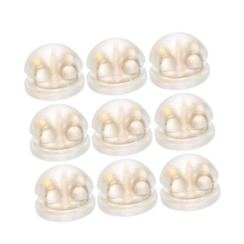 DOITOOL 50 Stück Ohrring Stopper aus Kupfer und Lebensmittelechtem Silikon DIY Schmuckzubehör Einfache Ohrstecker Verschlüsse in Gold für Ohrringherstellung und Basteln DOITOOL 50 Stück Ohrring Stopper aus Kupfer und Lebensmittelechtem Silikon DIY Schmuckzubehör Einfache Ohrstecker Verschlüsse in Gold für Ohrringherstellung und Basteln von DOITOOL