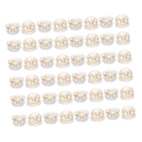 DOITOOL 50 Stück Ohrstecker Verschluss Padded Ohrpolster aus Kupfer und Silikon Langlebig und Komfortabel Passend für Ohrstecker und Hakenohrringe Sichere Ohrringrückseiten für Frauen DOITOOL 50 Stück Ohrstecker Verschluss Padded Ohrpolster aus Kupfer und Silikon Langlebig und Komfortabel Passend für Ohrstecker und Hakenohrringe Sichere Ohrringrückseiten für Frauen von DOITOOL