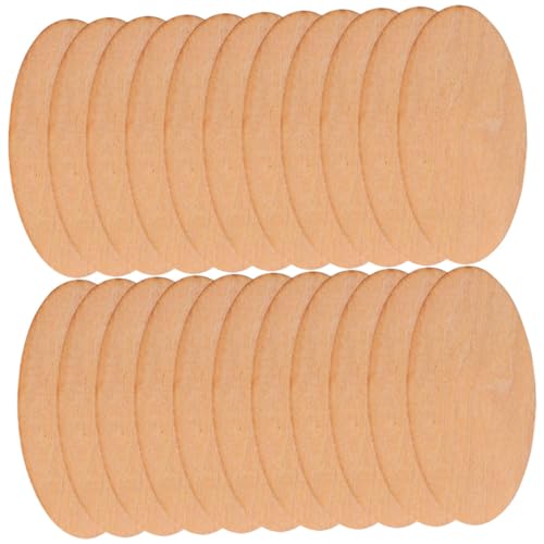 DOITOOL 50 Stück Ovale Holzscheiben Naturbelassene Blanko Holzstücke für Basteln und DIY Dekoration Glatte Oberfläche Robuste Holzteile für Kreative Handwerksprojekte und Kinderprojekte DOITOOL 50 Stück Ovale Holzscheiben Naturbelassene Blanko Holzstücke für Basteln und DIY Dekoration Glatte Oberfläche Robuste Holzteile für Kreative Handwerksprojekte und Kinderprojekte von DOITOOL