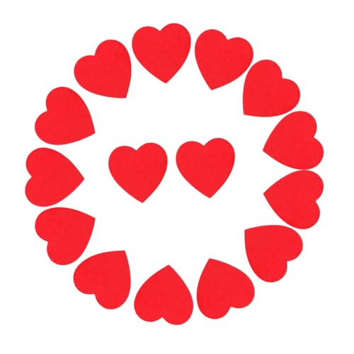 DOITOOL 50 Stück Rote Herz Holzscheiben Dicke Holzstücke für Basteln Diy Hochzeitsdeko Valentinstag Streudeko Handbemalte Holzherzen für Foto Requisiten und Party Ornamente DOITOOL 50 Stück Rote Herz Holzscheiben Dicke Holzstücke für Basteln Diy Hochzeitsdeko Valentinstag Streudeko Handbemalte Holzherzen für Foto Requisiten und Party Ornamente von DOITOOL