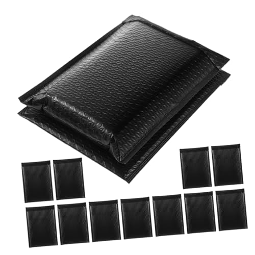 DOITOOL 50 Stück Schwarze Gepolsterte Versandtaschen Selbstklebend Wasserfest Luftpolstertaschen Für Kleidung Zubehör Sicherer Schutz Versandtaschen DOITOOL 50 Stück Schwarze Gepolsterte Versandtaschen Selbstklebend Wasserfest Luftpolstertaschen Für Kleidung Zubehör Sicherer Schutz Versandtaschen von DOITOOL
