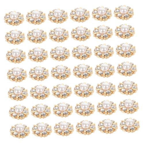 DOITOOL 50 Stück Teiliges Goldfarbene Legierung mit Strassstein Schmucksteinen Vintage Schmuckknöpfe für DIY Kleidung Nähen Geeignet für Hemden Anzüge Pullover und Kreative Handarbeiten DOITOOL 50 Stück Teiliges Goldfarbene Legierung mit Strassstein Schmucksteinen Vintage Schmuckknöpfe für DIY Kleidung Nähen Geeignet für Hemden Anzüge Pullover und Kreative Handarbeiten von DOITOOL