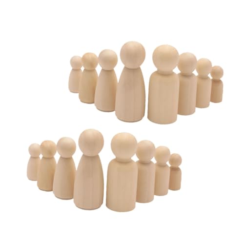 DOITOOL 50 Stück Teiliges Kleine Holzpuppen zum Bemalen mit Kunststoffbox Glatte Holzfiguren für DIY Aktivitäten Fördert Kreativität und Feinmotorik Leichte Gelbe Farbtöne Dekoration DOITOOL 50 Stück Teiliges Kleine Holzpuppen zum Bemalen mit Kunststoffbox Glatte Holzfiguren für DIY Aktivitäten Fördert Kreativität und Feinmotorik Leichte Gelbe Farbtöne Dekoration von DOITOOL