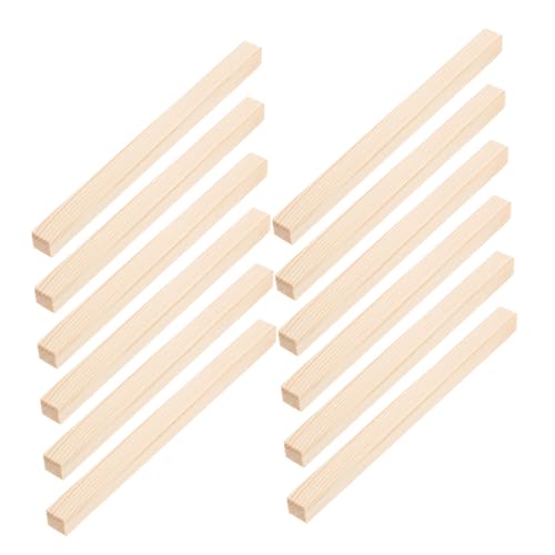 DOITOOL 50 Stück Teiliges Quadratische Glatte Holzleisten zum Basteln Naturbelassenes Unlackiertes Massivholz für DIY Handwerk Modellbau Dekoration und Kreative Holzprojekte DOITOOL 50 Stück Teiliges Quadratische Glatte Holzleisten zum Basteln Naturbelassenes Unlackiertes Massivholz für DIY Handwerk Modellbau Dekoration und Kreative Holzprojekte von DOITOOL