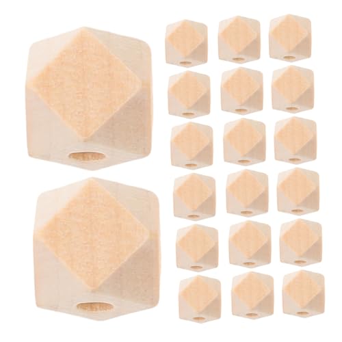 DOITOOL 50 Stück Unlackierte Holzperlen Achteckige Spacer für Schmuckherstellung DIY Basteln Natürliche Holzperlen Vielseitig für Armbänder Halsketten und Dekoration DOITOOL 50 Stück Unlackierte Holzperlen Achteckige Spacer für Schmuckherstellung DIY Basteln Natürliche Holzperlen Vielseitig für Armbänder Halsketten und Dekoration von DOITOOL
