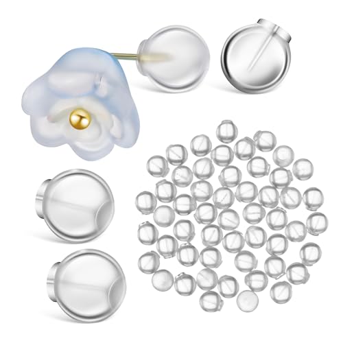 DOITOOL 50 Stück Unsichtbare Ohrstecker Ohrstecker Verschlüsse Für Ohrstecker Piercing Ohrstecker Ohrstecker Sicherheitsverschlüsse Ohrring Stopper Ohrring Verschlüsse Für Frauen DOITOOL 50 Stück Unsichtbare Ohrstecker Ohrstecker Verschlüsse Für Ohrstecker Piercing Ohrstecker Ohrstecker Sicherheitsverschlüsse Ohrring Stopper Ohrring Verschlüsse Für Frauen von DOITOOL