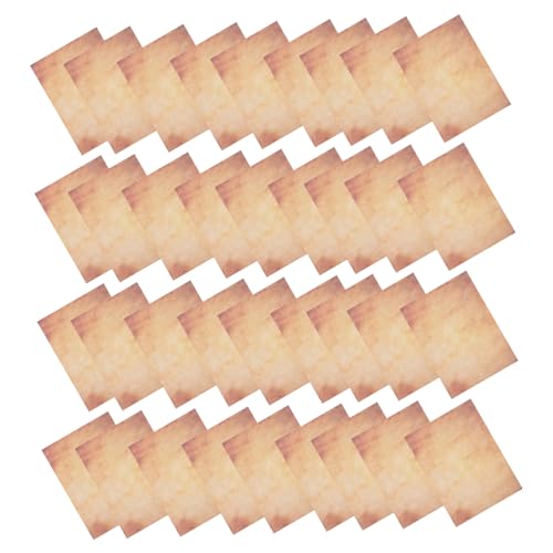 DOITOOL 50 Stück Vintage-Briefkopfpapier antikes Briefpapier klassisches Papier büro schule versorgung Zertifikatspapierdruck Vintage altes Pergamentpapier Brown DOITOOL 50 Stück Vintage-Briefkopfpapier antikes Briefpapier klassisches Papier büro schule versorgung Zertifikatspapierdruck Vintage altes Pergamentpapier Brown von DOITOOL