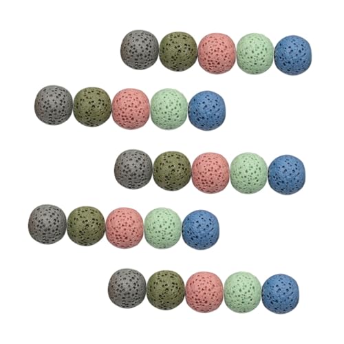 DOITOOL 50 Stück Vulkanstein Perlen Lava Spacer Perlen für Diy Schmuckherstellung Langlebige Natursteinperlen für Bastelprojekte für Armbänder und Ketten DOITOOL 50 Stück Vulkanstein Perlen Lava Spacer Perlen für Diy Schmuckherstellung Langlebige Natursteinperlen für Bastelprojekte für Armbänder und Ketten von DOITOOL