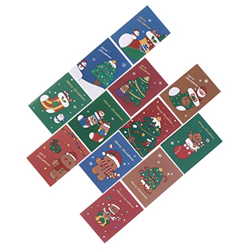 DOITOOL 50 Stück Weihnachts Notizblöcke Cartoon Pocket Notebooks Softcover Studenten Schreibblock Geschenkidee mit Gingerbread Weihnachtsbaum Weihnachtsstrumpf Designs DOITOOL 50 Stück Weihnachts Notizblöcke Cartoon Pocket Notebooks Softcover Studenten Schreibblock Geschenkidee mit Gingerbread Weihnachtsbaum Weihnachtsstrumpf Designs von DOITOOL