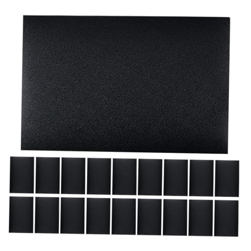 DOITOOL 50 Stück Wiederverwendbare Große Schwarze Tafellabels mit Abwischbaren Aufklebern für Vorratsgläser Küchenorganisation Bastelbedarf und Partydekoration DOITOOL 50 Stück Wiederverwendbare Große Schwarze Tafellabels mit Abwischbaren Aufklebern für Vorratsgläser Küchenorganisation Bastelbedarf und Partydekoration von DOITOOL