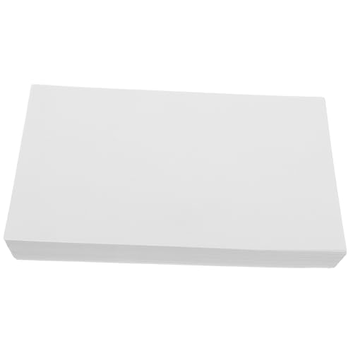 DOITOOL 500 Blatt Blankopapier Beidseitig Bedruckbar Dickes Druckerpapier für Kreative DIY Projekte Vielseitig Einsetzbar für Büro von DOITOOL