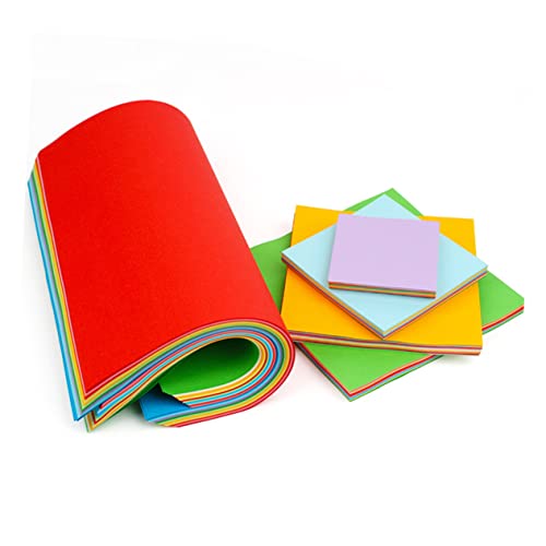 DOITOOL 500 Blatt Quadratisches Origami Papier Bunt Doppelseitig Bastelpapier für Erwachsene DIY Papierfaltkunst für Schulprojekte und Partydekoration DOITOOL 500 Blatt Quadratisches Origami Papier Bunt Doppelseitig Bastelpapier für Erwachsene DIY Papierfaltkunst für Schulprojekte und Partydekoration von DOITOOL