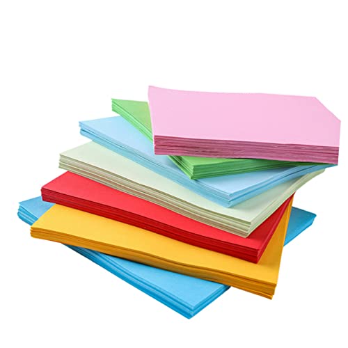 DOITOOL 500 Stück Buntes Origami Zeichenpapier Falten Farbig Origami Quadratisches Papier Papierhandwerk Diy -papier Schulmaterial Für Kinderhandarbeitspapier DOITOOL 500 Stück Buntes Origami Zeichenpapier Falten Farbig Origami Quadratisches Papier Papierhandwerk Diy -papier Schulmaterial Für Kinderhandarbeitspapier von DOITOOL
