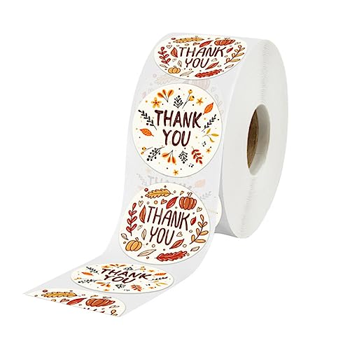 DOITOOL 500 Stück Danke Aufkleber für Verpackungsetiketten Selbstklebende Deko für Briefumschläge und Partys für Hochzeiten und Feiern DOITOOL 500 Stück Danke Aufkleber für Verpackungsetiketten Selbstklebende Deko für Briefumschläge und Partys für Hochzeiten und Feiern von DOITOOL