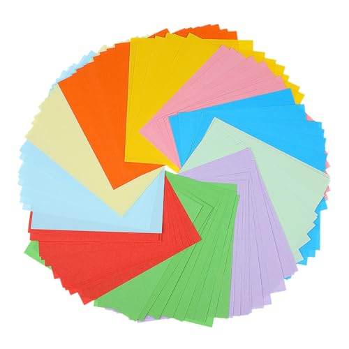 DOITOOL 500 Stück Doppelseitiges Origami Papier Farben Quadratische Bastelpapiere für Kreative Dekoratives Faltpapier für DIY Kunst Party Feiertagsdekorationen DOITOOL 500 Stück Doppelseitiges Origami Papier Farben Quadratische Bastelpapiere für Kreative Dekoratives Faltpapier für DIY Kunst Party Feiertagsdekorationen von DOITOOL