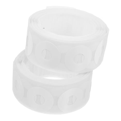 DOITOOL 500 Stück Loseblatt Lochschutz Verstärker Für Papierlöcher Lochverstärker Locher Aufkleber Locher Verstärkungsaufkleber Papierverstärkungskreise Pvc Weiß von DOITOOL