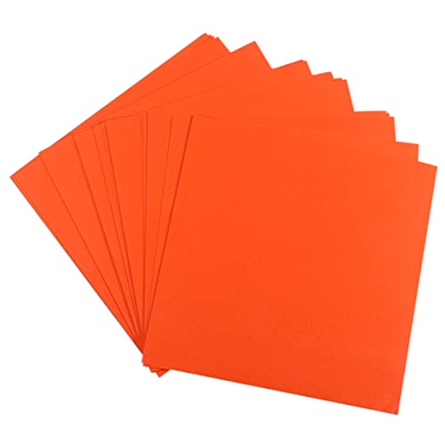DOITOOL 500 Stück Origami Faltpapier Orange Quadratisches Diy Bastelpapier für Kindergarten Buntes Papier zum Falten Origami Bastelset Kreativität und Feinmotorik DOITOOL 500 Stück Origami Faltpapier Orange Quadratisches Diy Bastelpapier für Kindergarten Buntes Papier zum Falten Origami Bastelset Kreativität und Feinmotorik von DOITOOL