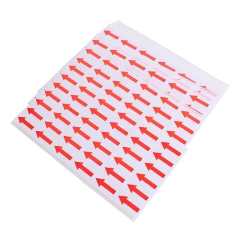 DOITOOL 500 Stück Rote Richtungsetiketten Selbstklebende Richtungsetiketten Praktische Zeigende Markierungsaufkleber und Leicht Tragbar für Präzise Kennzeichnung und Hervorhebung DOITOOL 500 Stück Rote Richtungsetiketten Selbstklebende Richtungsetiketten Praktische Zeigende Markierungsaufkleber und Leicht Tragbar für Präzise Kennzeichnung und Hervorhebung von DOITOOL