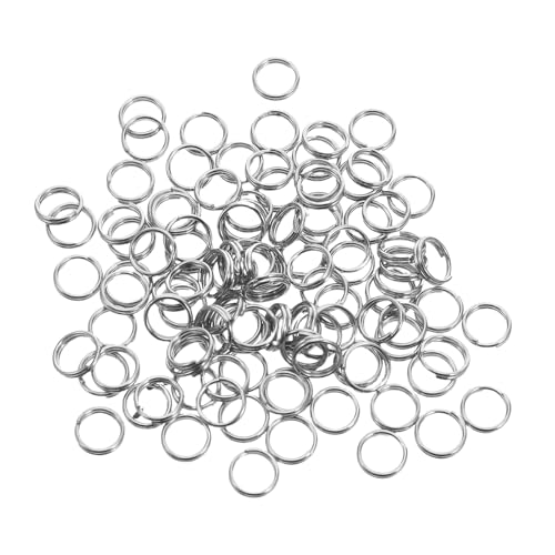 DOITOOL 500 Stück Schlüssel-Spltringe: Kleine Edelstahlringe für Bastelarbeiten und Schlüsselanhänger – Metallringe zur Befestigung von Schlüsseln für DIY-Projekte, Büro, Zuhause und Auto DOITOOL 500 Stück Schlüssel-Spltringe: Kleine Edelstahlringe für Bastelarbeiten und Schlüsselanhänger – Metallringe zur Befestigung von Schlüsseln für DIY-Projekte, Büro, Zuhause und Auto von DOITOOL
