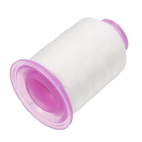 DOITOOL 500 Wasserlösliche Schnur Fadenspulen Stickgarne Stickgarn Zum Nähen Quiltfaden Nähmaschinenfaden Unterfaden Quiltvorräte Stickstoff Handnähgarn Stickfaden Vinylon Weiß von DOITOOL