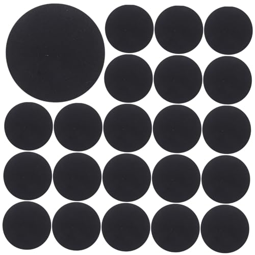 DOITOOL 500Stücke Selbstklebende Filzkreise Schwarze Gepunktete Aufkleber für DIY Kleidung Langlebiges Bekleidungszubehör für Projekte und Haustierzubehör DOITOOL 500Stücke Selbstklebende Filzkreise Schwarze Gepunktete Aufkleber für DIY Kleidung Langlebiges Bekleidungszubehör für Projekte und Haustierzubehör von DOITOOL