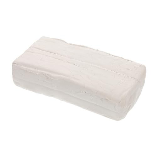 DOITOOL 500g Lufttrocknender Töpferton Kaolin Modelliermasse Für Junge Mädchen Diy Bastelset Natürlicher Zum Formen Töpferset Zum Anschauen Und Trocknen von DOITOOL