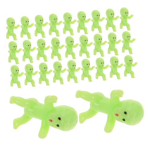 DOITOOL 50Stücke Babyfiguren Kunststoff Süße Kleine Plastikbabys für Babyparty Dekorationen Spielzeuge für Kindergeburtstagsfeiern und Themenpartys von DOITOOL