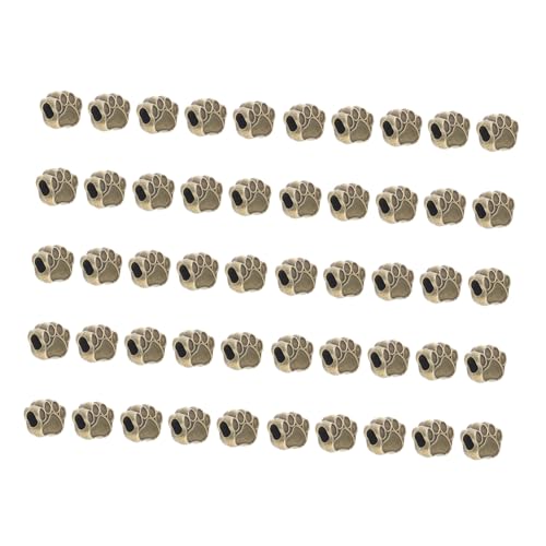 DOITOOL 50Stücke DIY Schmuck Spacer Perlen Vintage Große Bärenkrallen Abstandshalter für Armbänder und Ohrringe für Bastelprojekte und DOITOOL 50Stücke DIY Schmuck Spacer Perlen Vintage Große Bärenkrallen Abstandshalter für Armbänder und Ohrringe für Bastelprojekte und von DOITOOL