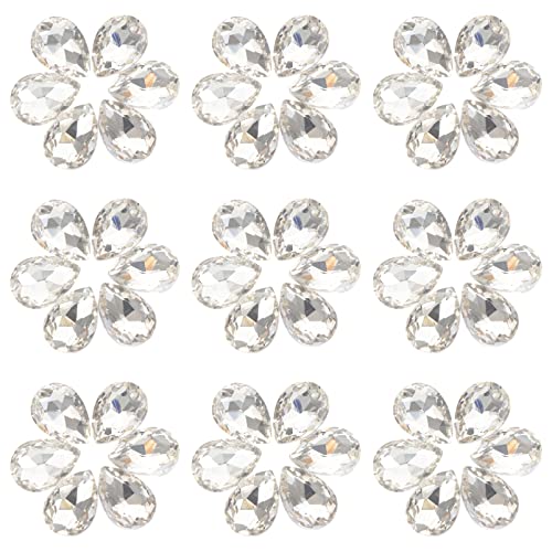 DOITOOL 50Stücke Facetten Strass Teardrop Zubehör Für DIY Schmuckherstellung Simulierte Für Ohrringe Armbänder Und Bastelprojekte DOITOOL 50Stücke Facetten Strass Teardrop Zubehör Für DIY Schmuckherstellung Simulierte Für Ohrringe Armbänder Und Bastelprojekte von DOITOOL