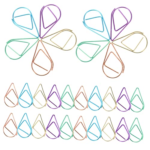 DOITOOL 50Stücke Farbige Hohlpapierclips Büroklammern Roségold für Schule Büro und DIY Projekte Langlebig und Praktisch DOITOOL 50Stücke Farbige Hohlpapierclips Büroklammern Roségold für Schule Büro und DIY Projekte Langlebig und Praktisch von DOITOOL
